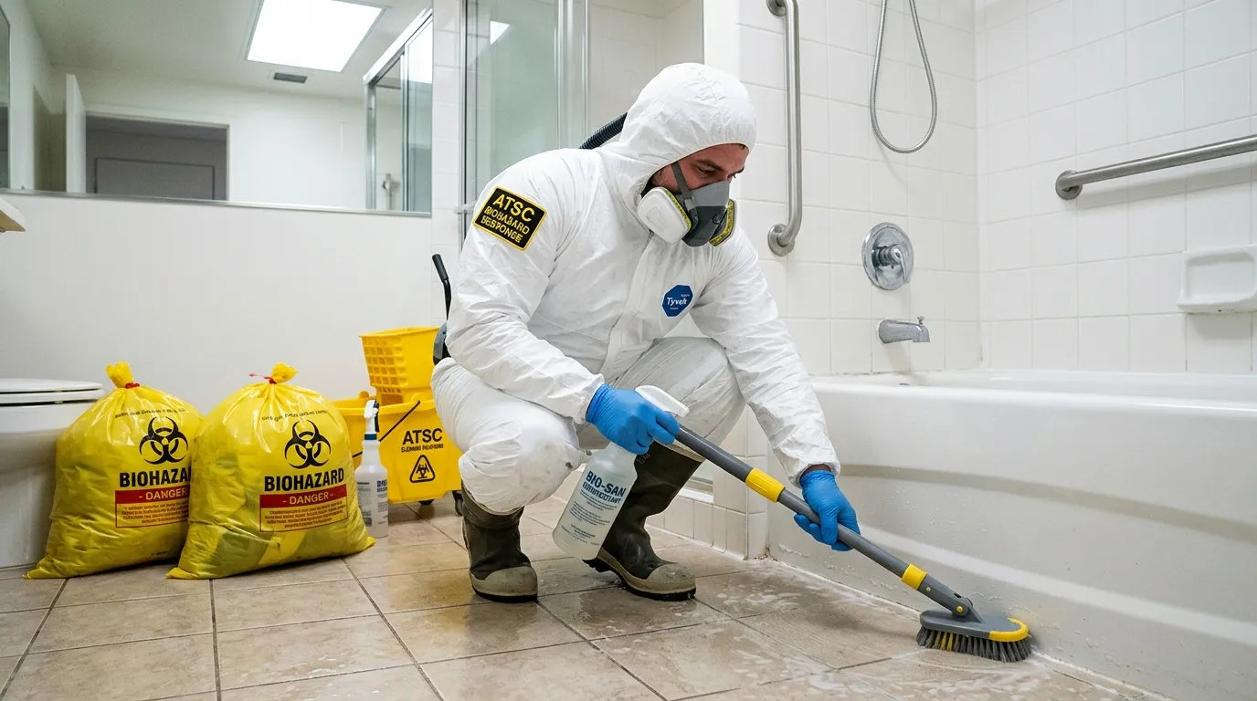 Decontamination equipment deployed for Blood Cleanup in Long Grove